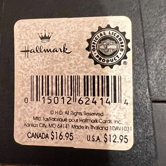 Harley-Davidson® 4 x 6 Black/Orange Photo Frame -Bar & Shield Winged Logo - Picture 14 of 14